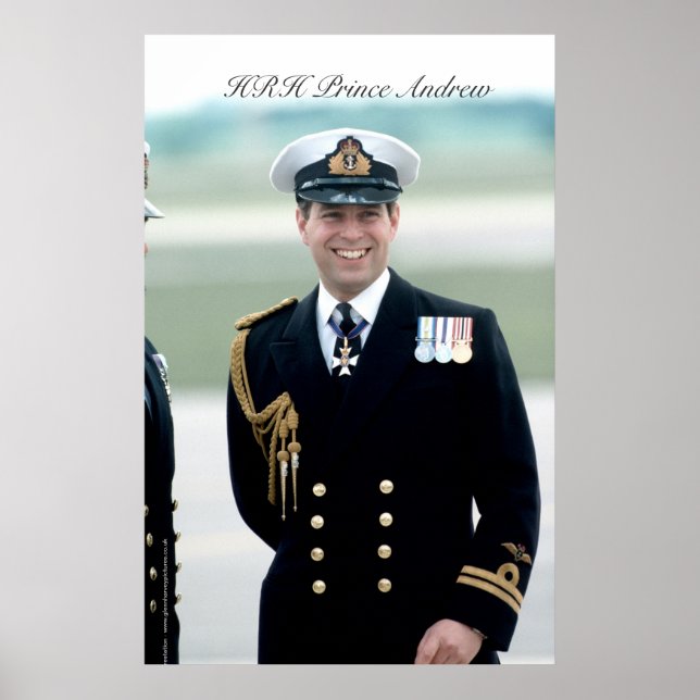 Póster HRH Prince Andrew (Frente)