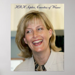 Póster HRH Sophie, condesa de Wessex 2003