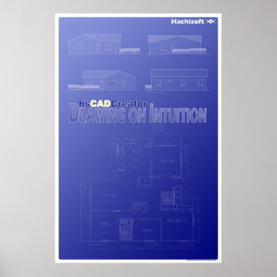 Póster hsCADCreatorFloorPlanPoster
