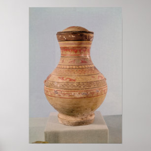 Póster Hu' vase with lid