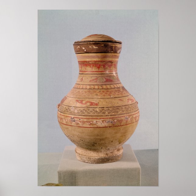 Póster Hu' vase with lid (Frente)