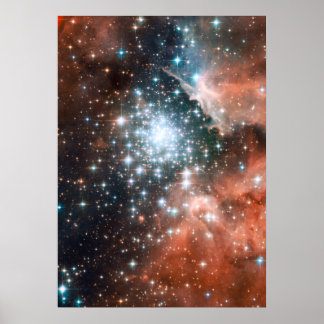 Póster Hubble ACS imagen de NGC 3603