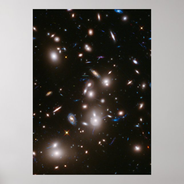Póster Hubble Frontier Field Abell 2744 (Frente)