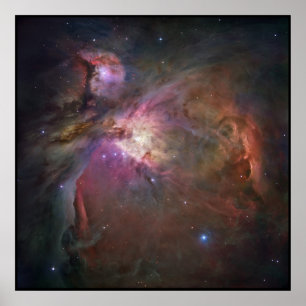 Póster Hubble Orion Nebula