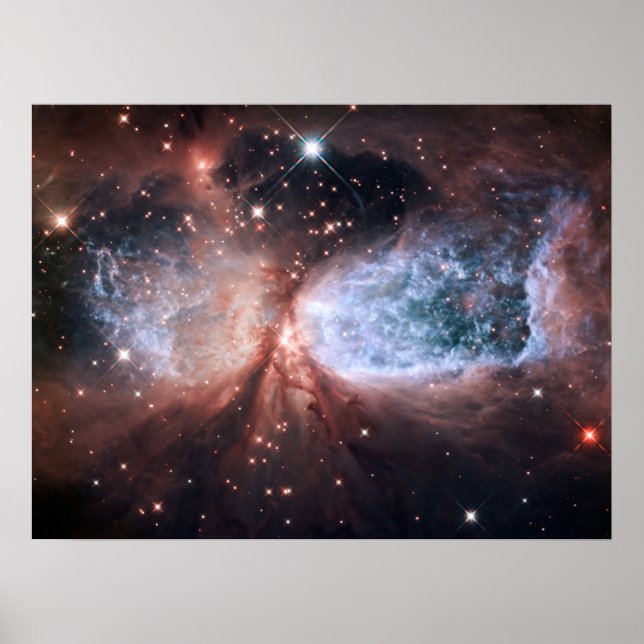 Póster Hubble Snow Angel (Frente)