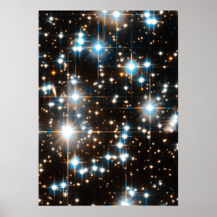 Póster Hubble Space Telescope Imagen de un clúster global