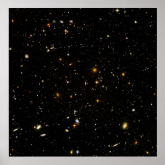 Póster Hubble Ultra Deep Field