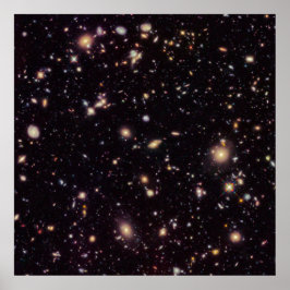 Póster Hubble Ultra Deep Field (HUDF) 2012 [Print]