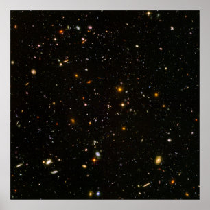 Póster Hubble Ultra Deep Field (HUDF) [Print]