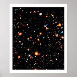 Póster Hubble XDF