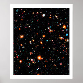 Póster Hubble XDF