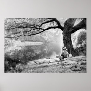 Póster Huckleberry y Tom