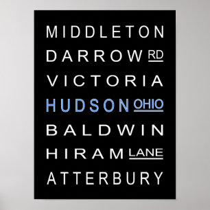 Póster Hudson and Her Streets