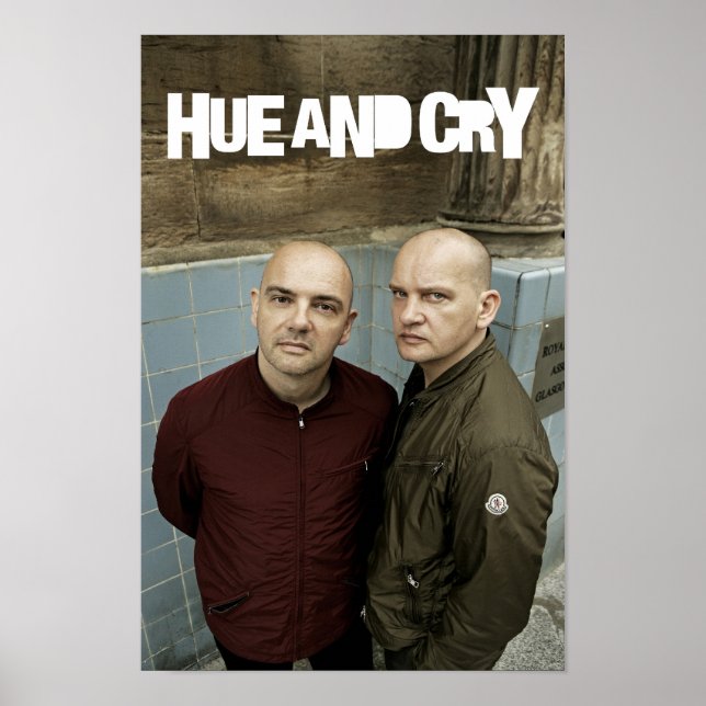 Póster Hue and Cry - Poster (Frente)