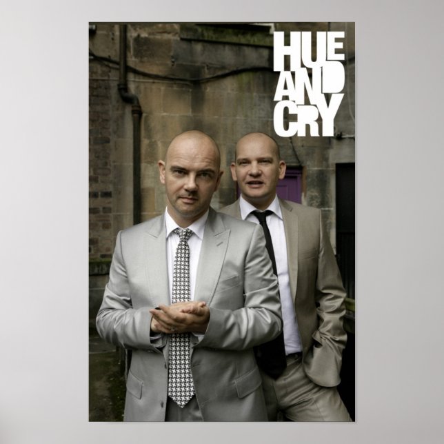 Póster Hue and Cry - Poster (trajes 2) (Frente)