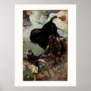 Póster Hueco soñoliento: Él vio el levantamiento del