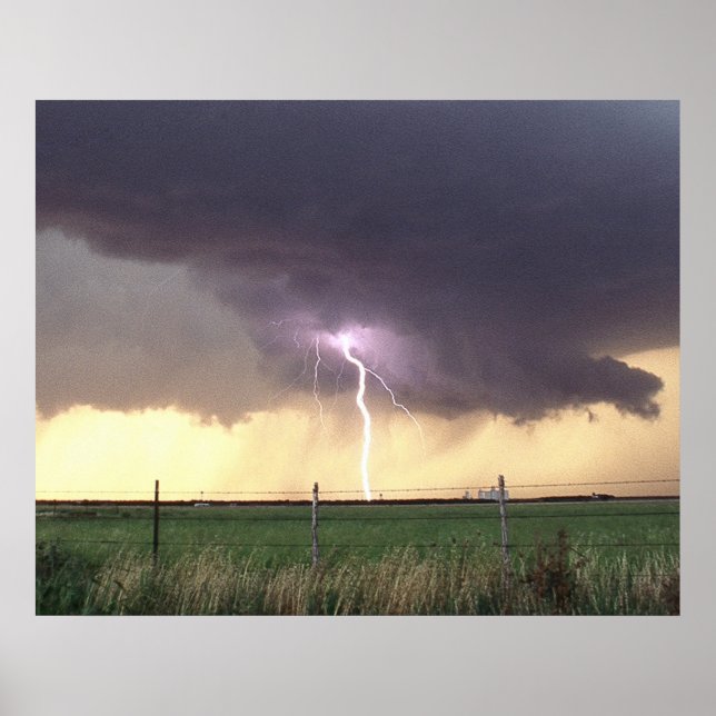 Póster Huelga afortunada (Frente)