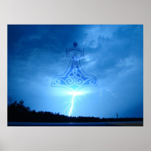 Póster Huelgas de Mjolnir