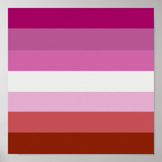 PÓSTER HUELGAS DE ORGULLO LESBIANO