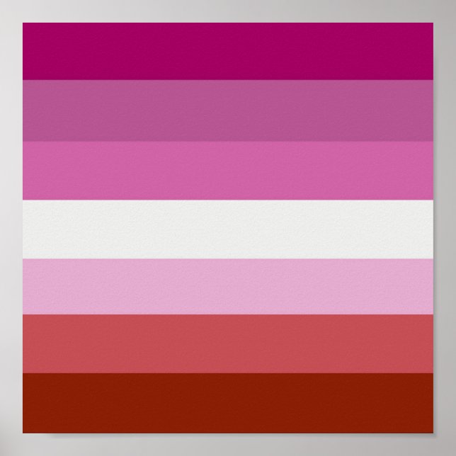 PÓSTER HUELGAS DE ORGULLO LESBIANO (Frente)