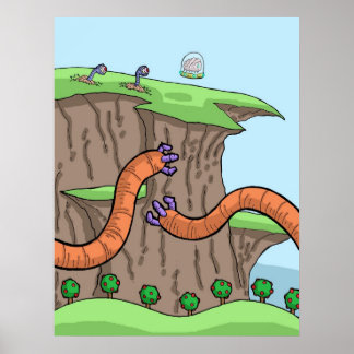 Póster huella 01 de robotlands