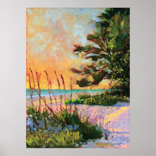 Póster Huella de Beach Bistro (Frente)