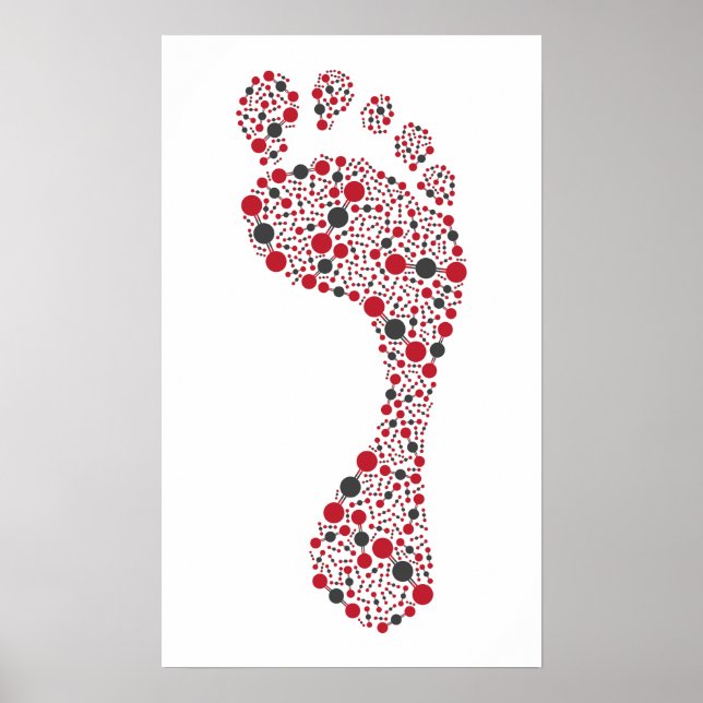 Póster Huella de carbono (Frente)