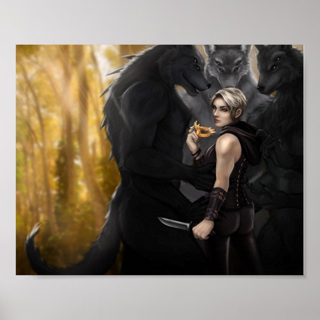 Póster Huella de caza 2 (Frente)