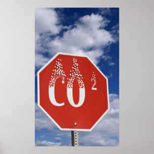 Póster Huella del carbono del POSTER