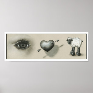 Póster Huella Ewe