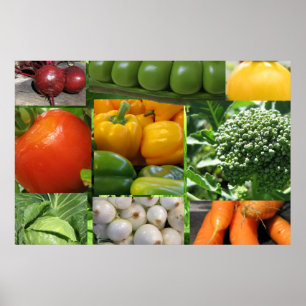 Póster Huerto del patio trasero