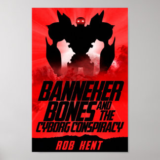 Póster Huesos de banqueros y Poster de conspiración ciber
