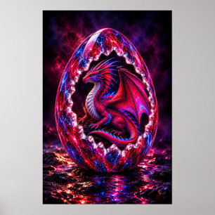 Póster Huevo de Dragón Duskfire