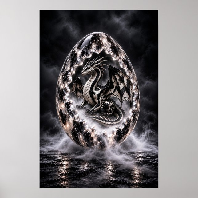 Póster Huevo de dragón Fogstalker (Frente)