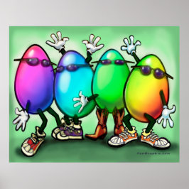Póster Huevo de Pascua