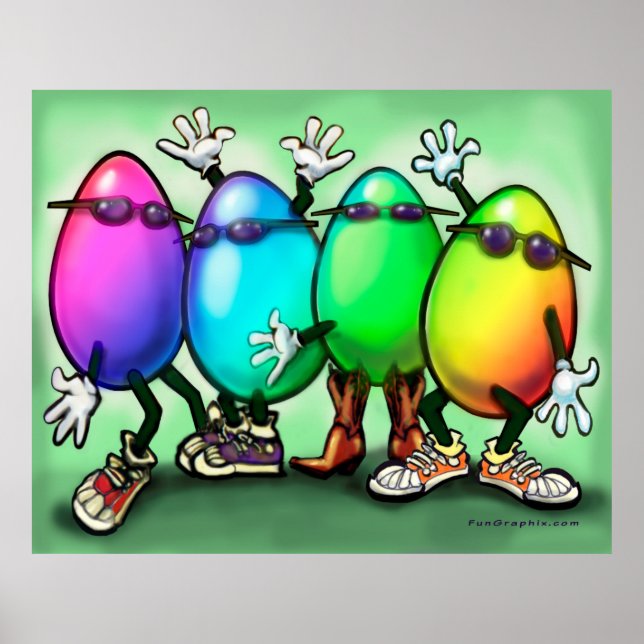 Póster Huevo de Pascua (Frente)