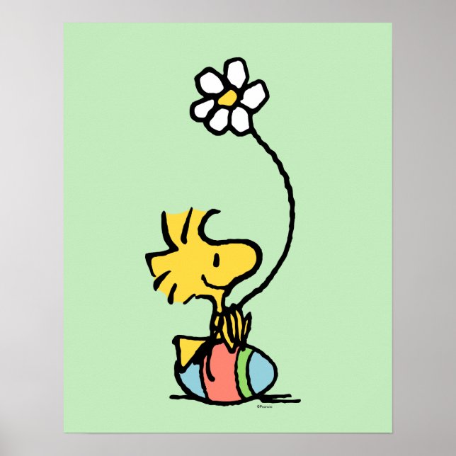 Póster Huevo de Pascua Woodstock (Frente)