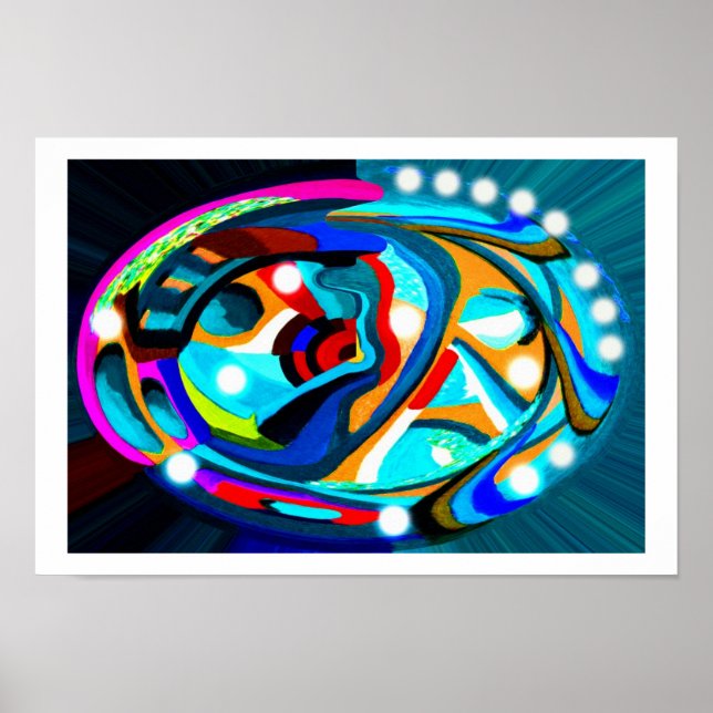 Póster Huevo desecado (Frente)