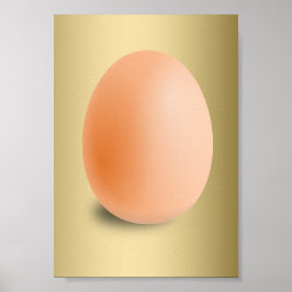 Póster Huevo muy popular