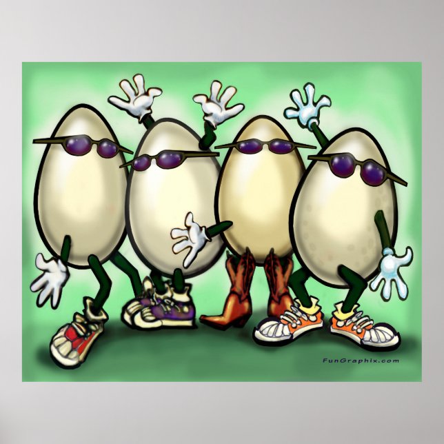 Póster Huevos (Frente)