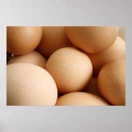 Póster Huevos