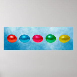 Póster Huevos de Pascua