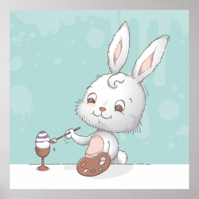 Póster Huevos de pintura (Frente)