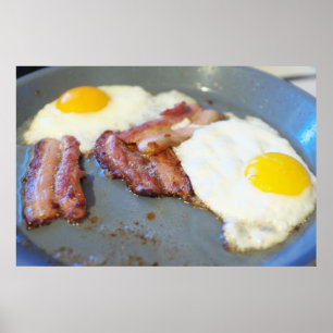 Póster Huevos fritos