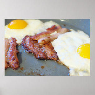 Póster Huevos fritos