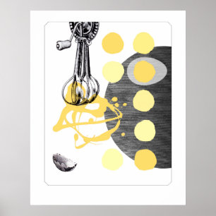 Póster Huevos revueltos