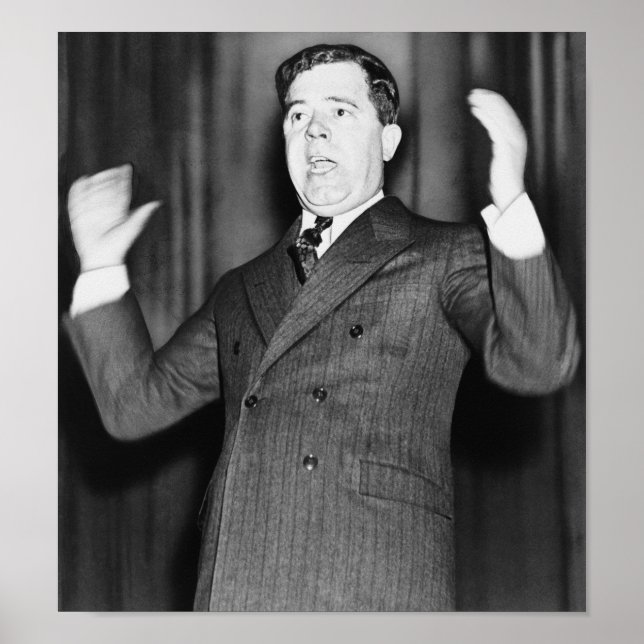 Póster Huey P. Long - El Kingfish (Frente)