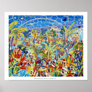 Póster Huge Art Print: The Eden Project de John Dyer