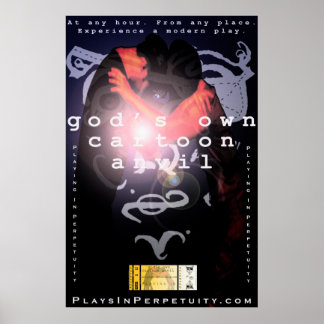 Póster Huge "God's Own Cartoon Anvil" Poster