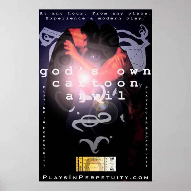 Póster Huge "God's Own Cartoon Anvil"  Poster (Frente)
